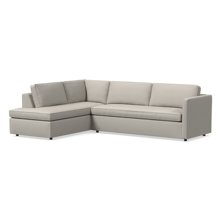 Harris 2-Piece Bumper Chaise Sectional (100"–114") | West Elm (US)