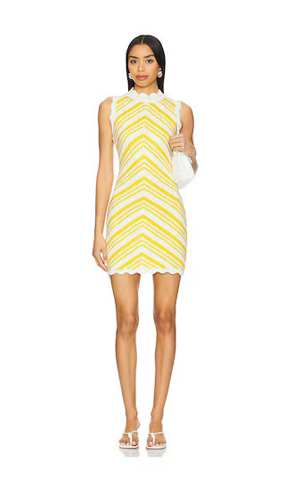 Capittana Isabella Mini Dress in Yellow. - size XS/S | Revolve Clothing (Global)