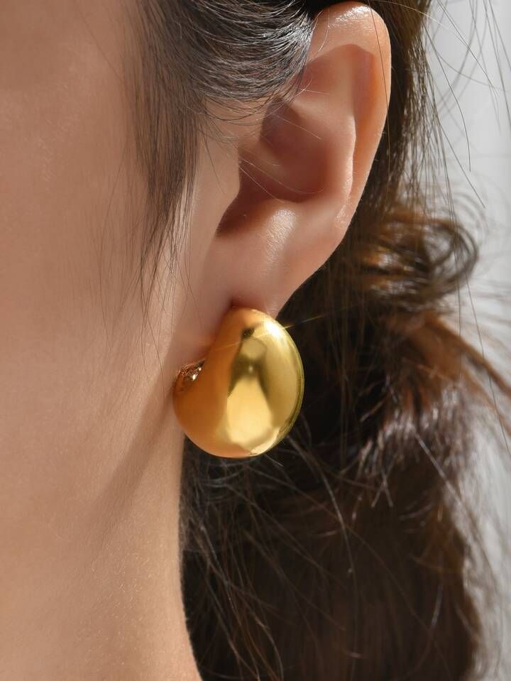 Minimalist Cuff Hoop Earrings | SHEIN