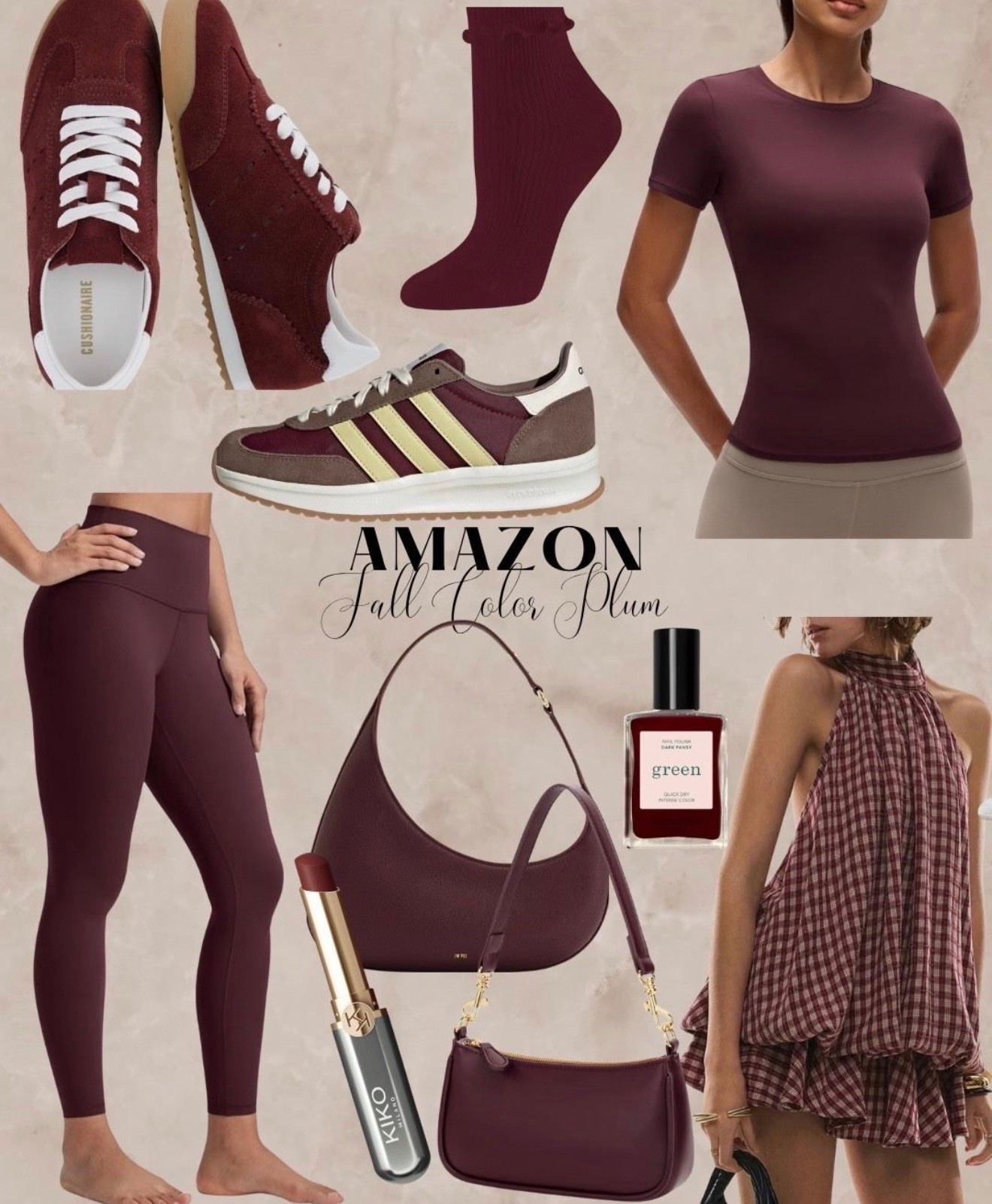 Plum and dark cherry for fall!!