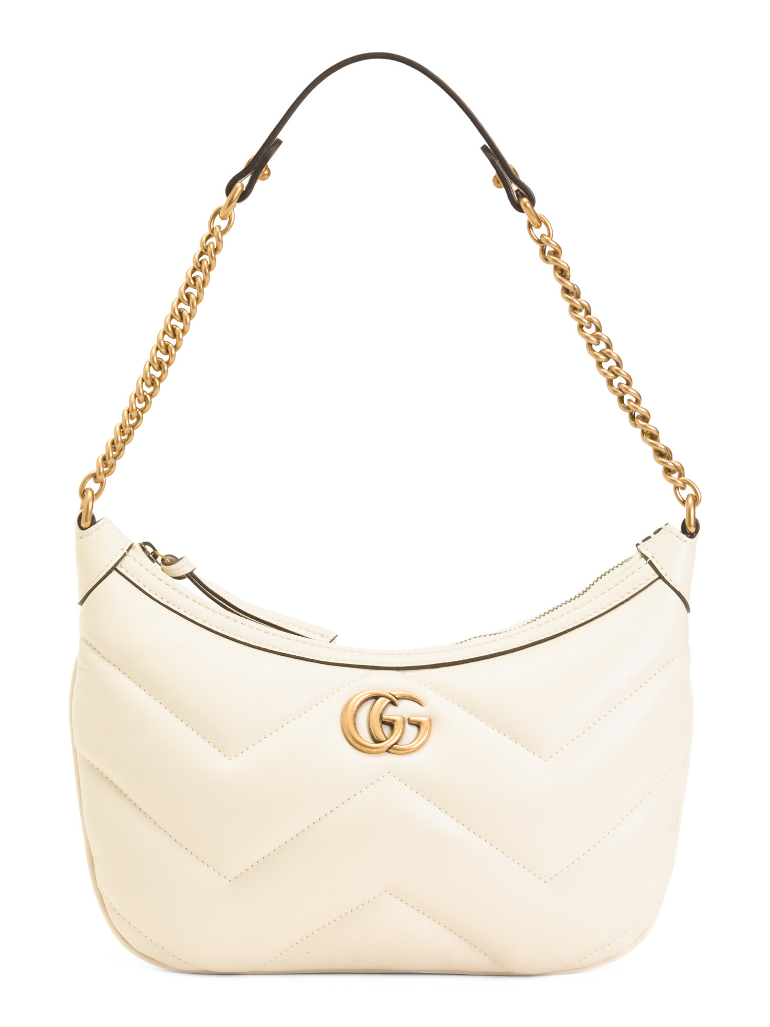 Made In Italy Leather G G Moonside Shoulder Bag | TJ Maxx