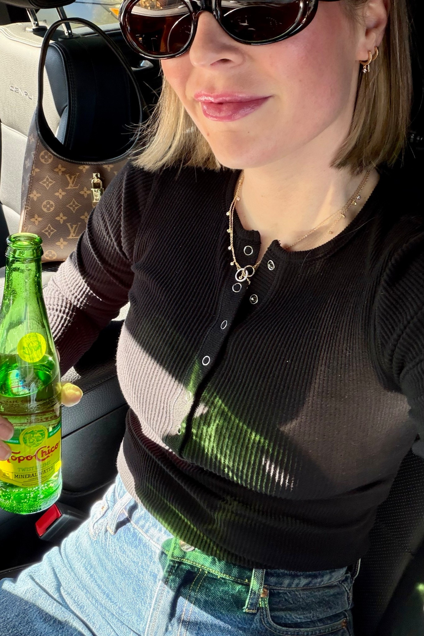 Gotta make the revolving pick ups & drop offs feel feel special somehow 🤷🏼‍♀️ love Topo Chico in the glass bottles. 

#LTKSeasonal #LTKmomlife #LTKOver40