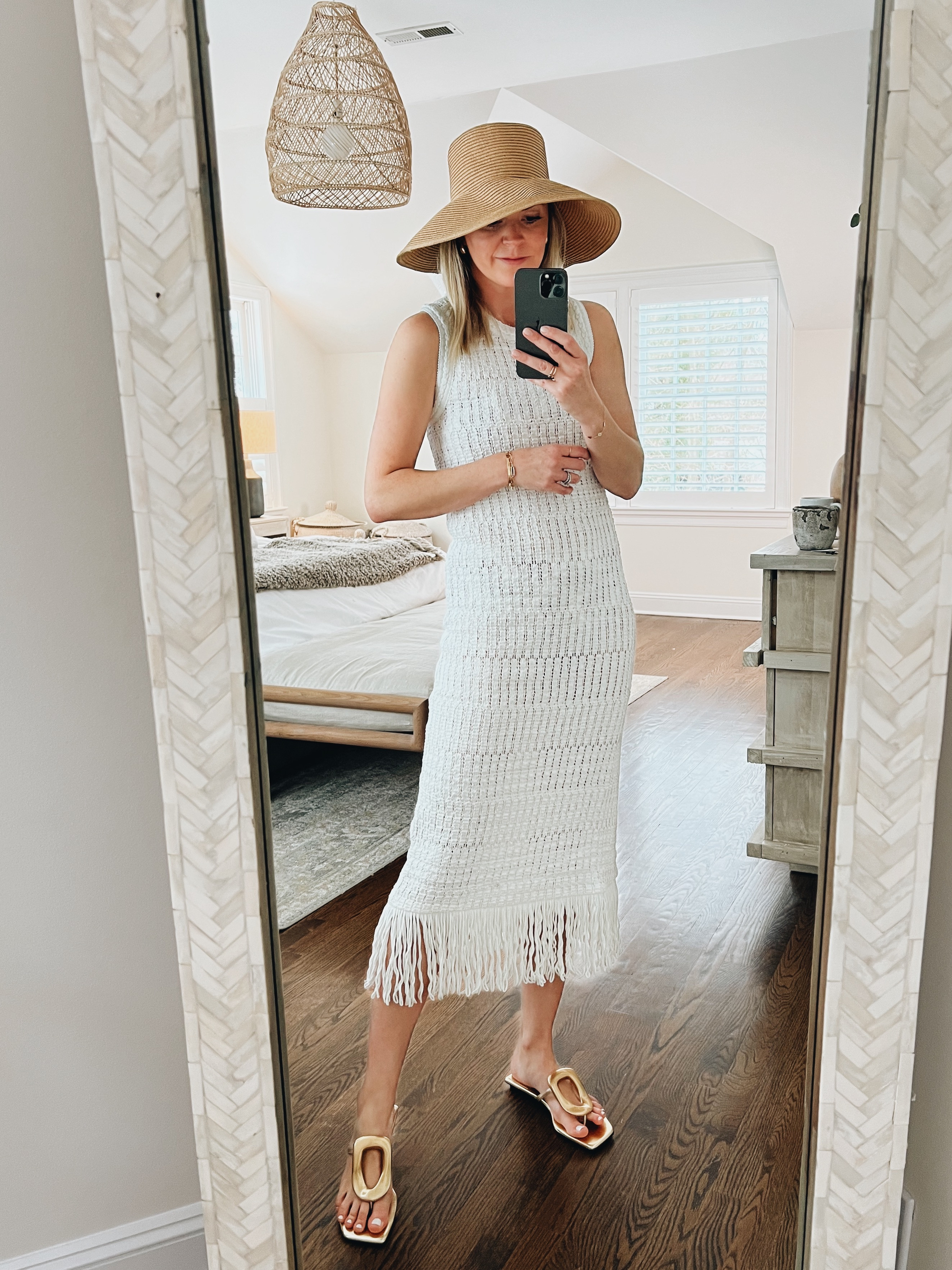 Beach coverup size small // sandals fit tts 

#LTKStyleTip #LTKSwim #LTKSeasonal