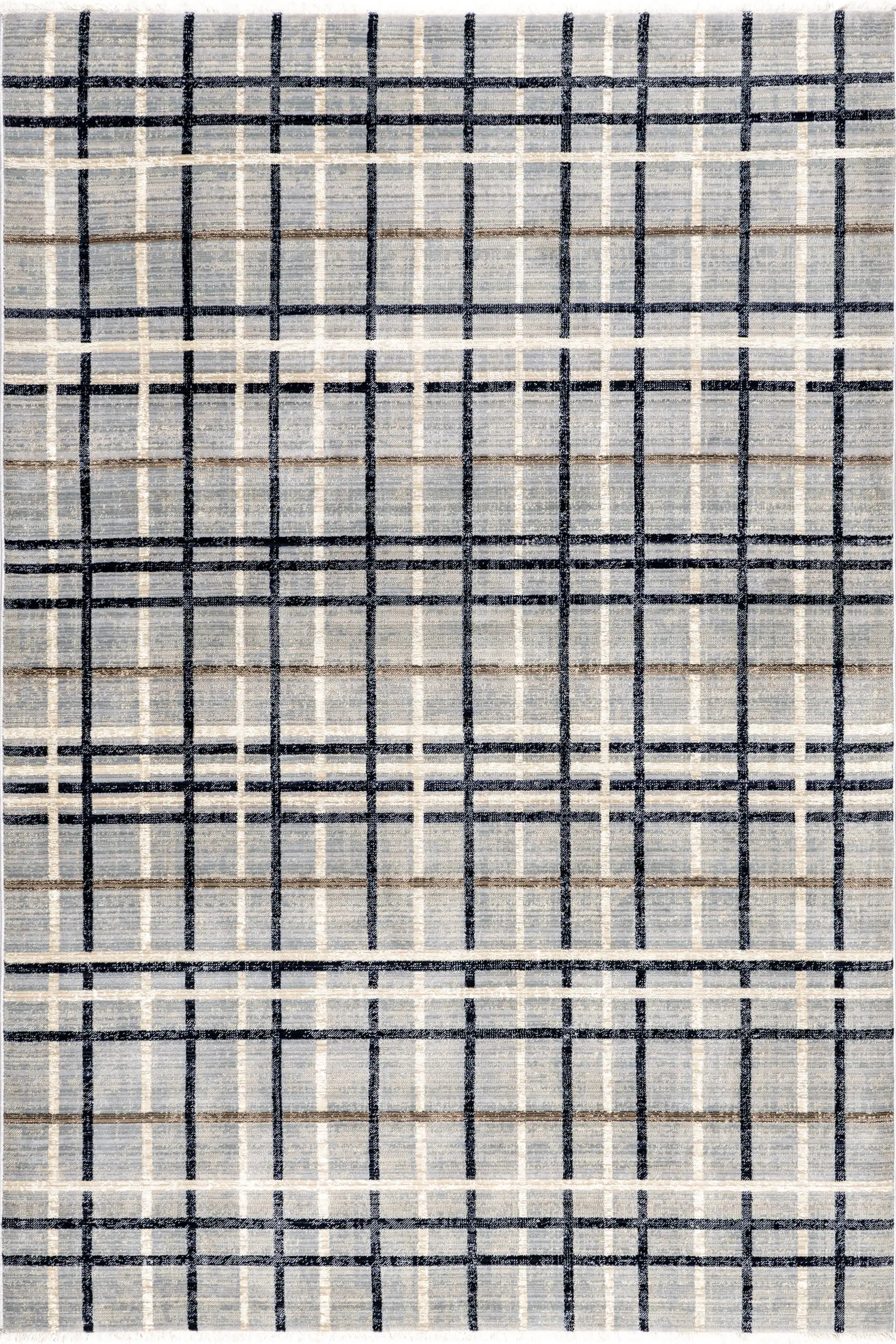 Color: Lina Plaid Fringed Rug | Blue Blue swatchBlue Lina Plaid Fringed Rug | Blue Blue swatchBlu... | Rugs USA
