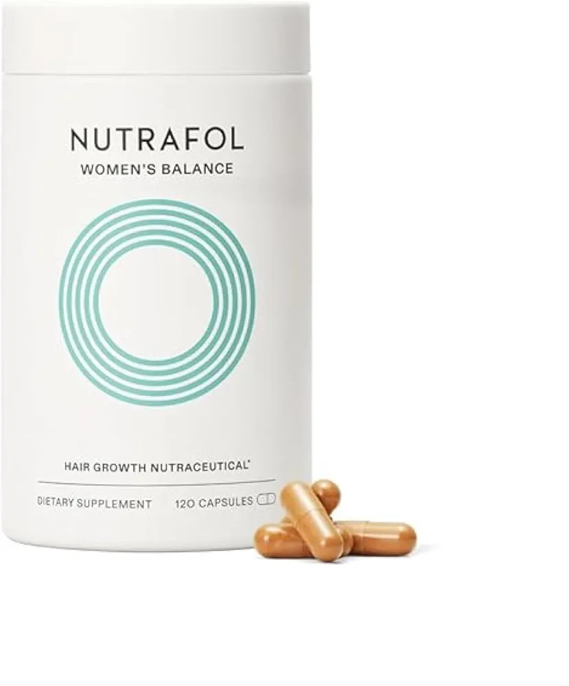 Nutrafol Women's Balance Hair Growth Supplements, Ages 45 and Up, Clinically Proven for Visibly T... | Amazon (US)