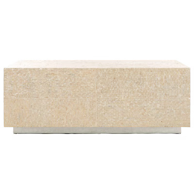 Safavieh Powder Coating MDF Modern Coffee Table | Lowe's