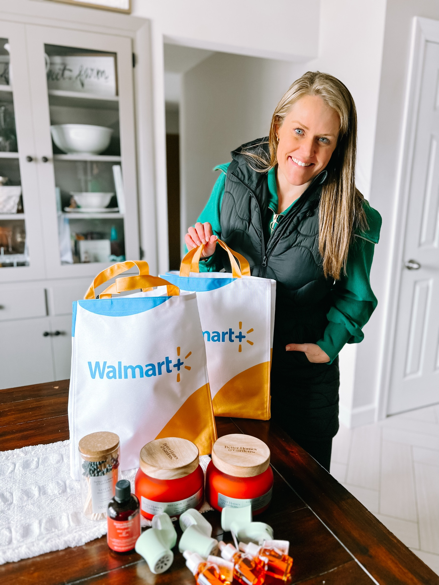 My favorites from @Walmart delivered to my door! #ad The Better Homes and Gardens Red Lava Citrus scent is amazing. I’ve been burning these candles for years and just found the fragrance oil, so excited to try them. Walmart+ is a must have and offers free delivery, free shipping, and so much more. See Walmart+ Terms & Conditions. #walmartpartner



#LTKfamily #LTKFind #LTKhome