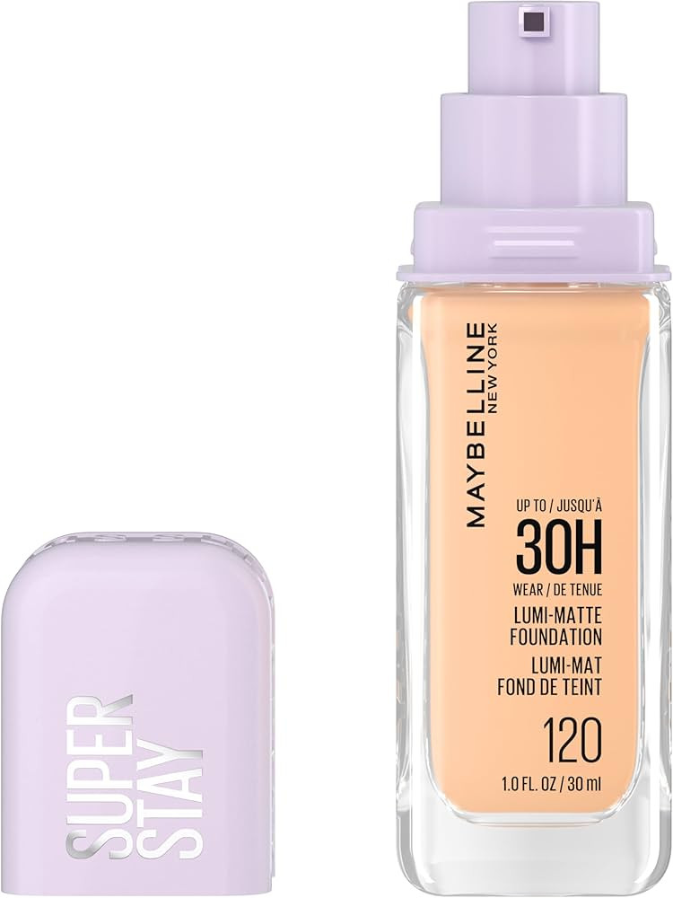 Maybelline Super Stay Lumi-Matte Foundation, Lightweight and Buildable Full Coverage Foundation M... | Amazon (US)