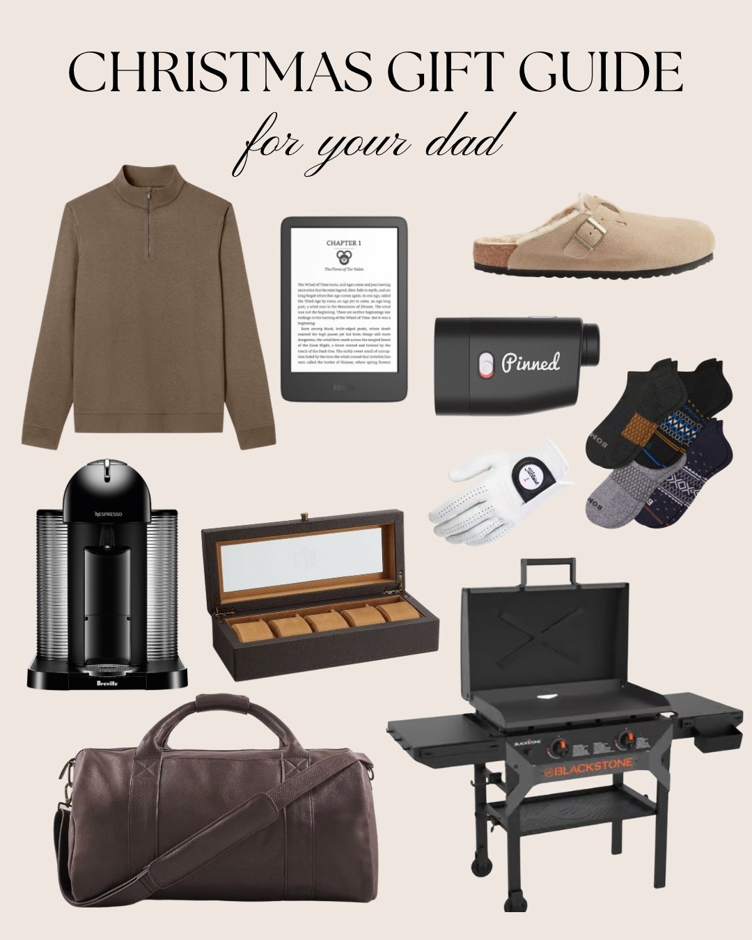 GIFT GUIDE for your dad 🌲🤍