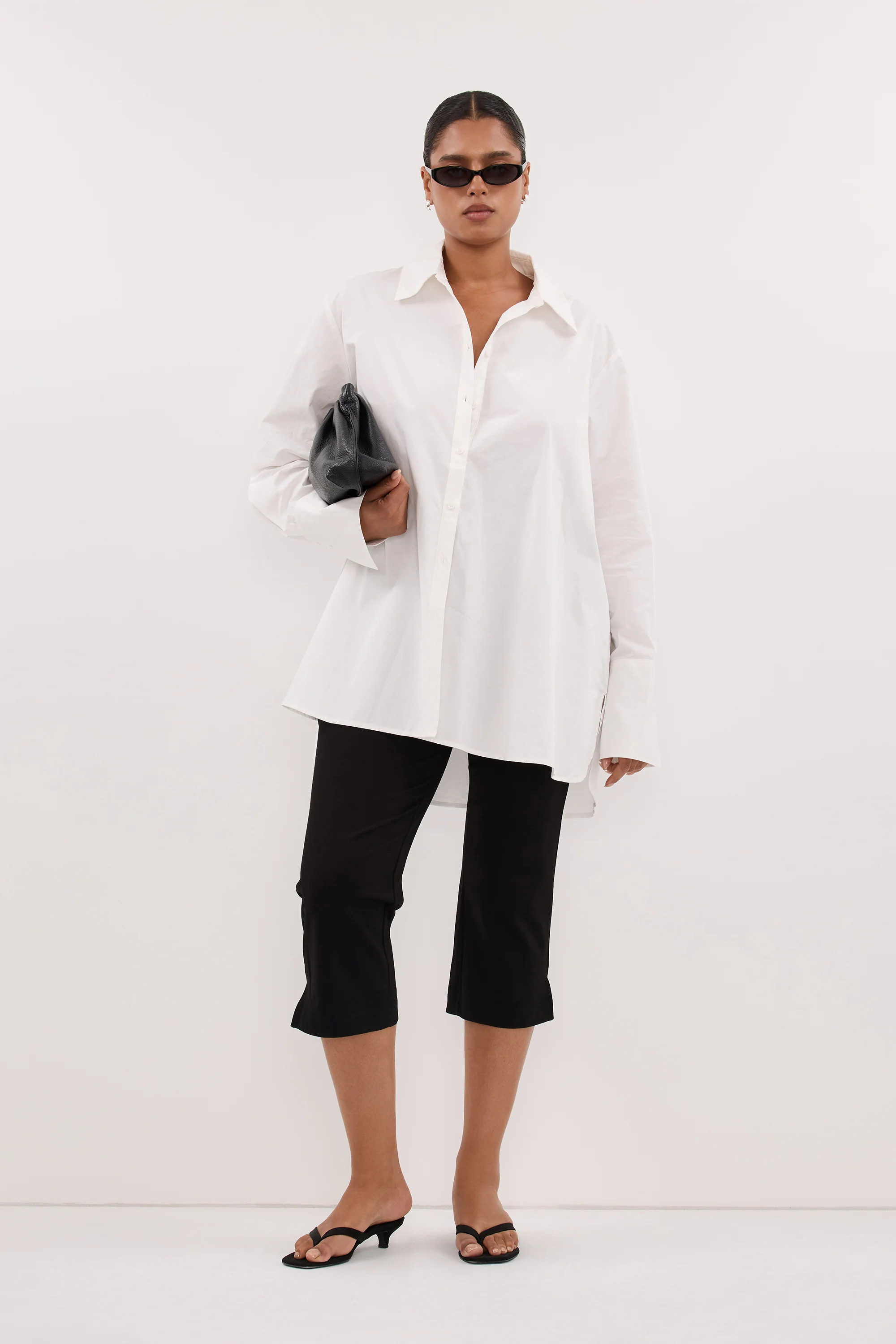 DEMI BLACK 7/8 PANT | DISSH