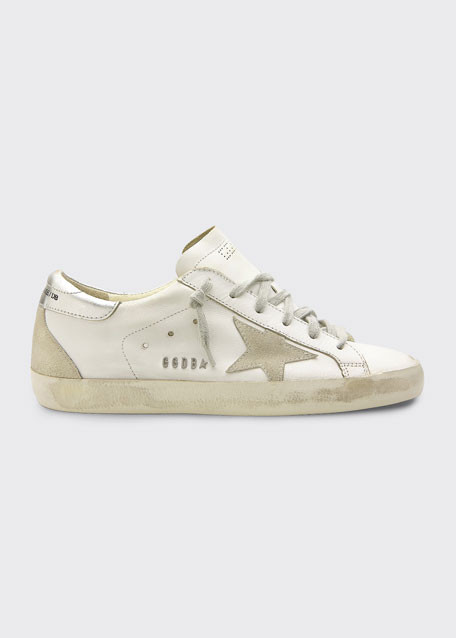 Golden Goose Superstar Mixed Leather Sneakers | Bergdorf Goodman