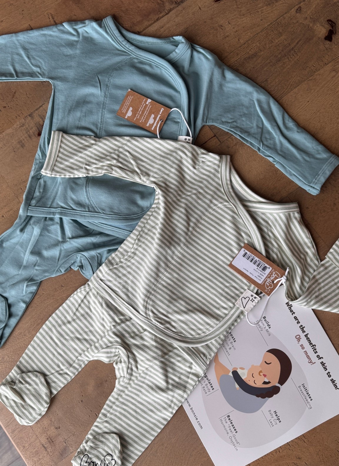 USE CODE HANNAH15 to save!! Obsessed with these skin to skin onsies ! 

#babiewear #newborn 

#LTKBump #LTKBaby #LTKKids