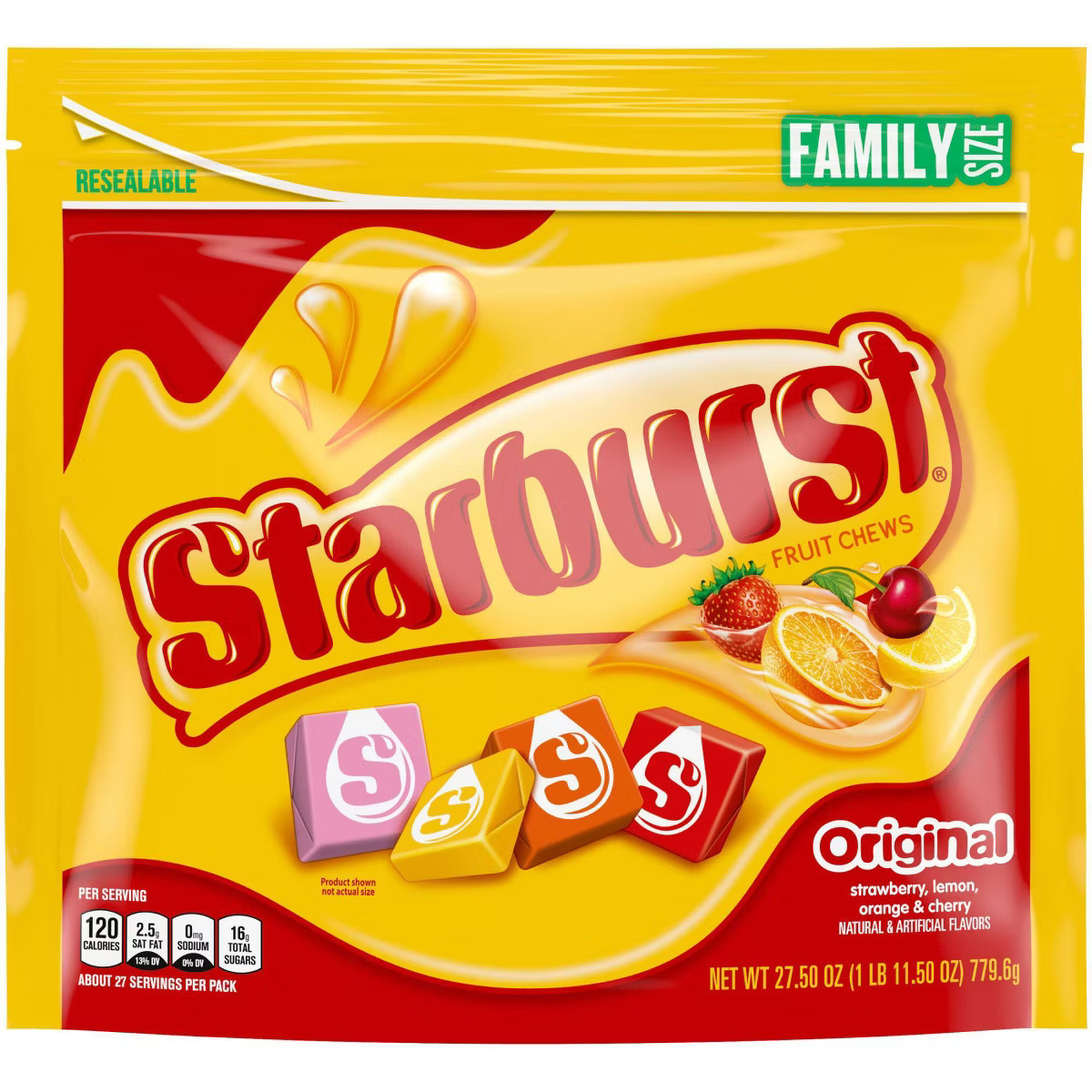 Starburst Original Family Size Chewy Candy - 27.5oz | Target