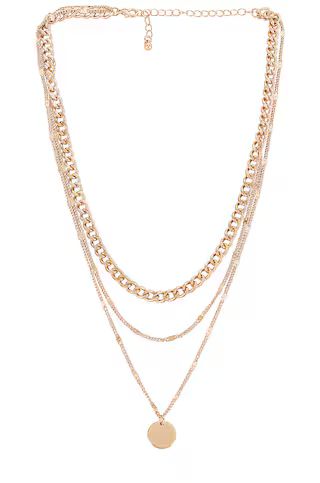 Amber Sceats Chain Layered Necklace in Gold from Revolve.com | Revolve Clothing (Global)