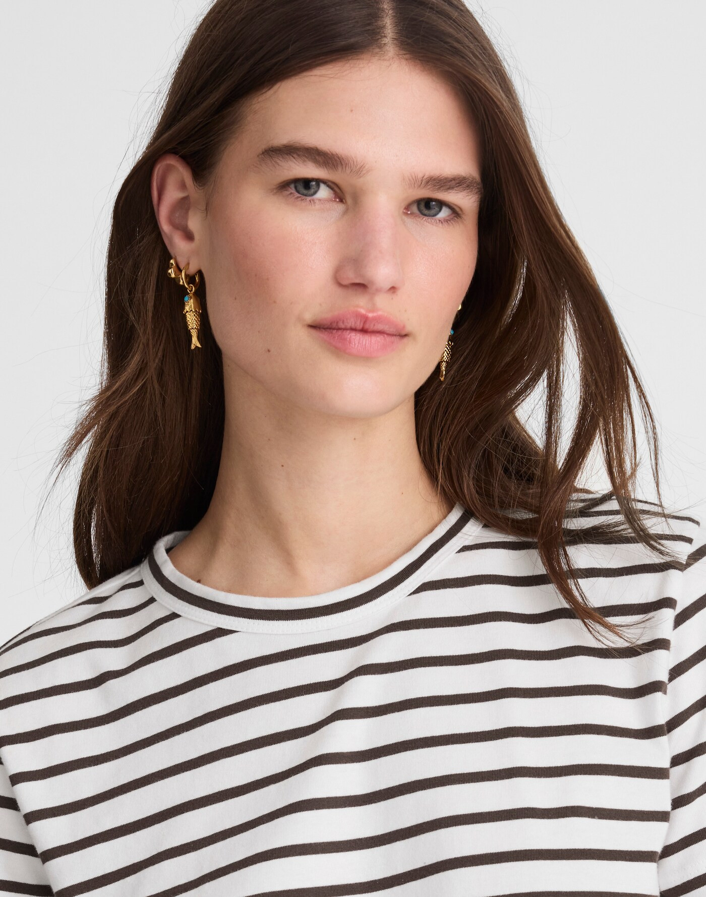 Cotton Perfect Crewneck Tee | Madewell | Madewell