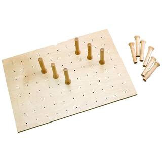 6.625 in. H x 39.25 in. W x 21.25 in. D Large Cabinet Drawer Peg System Insert with Wood Pegsby R... | The Home Depot