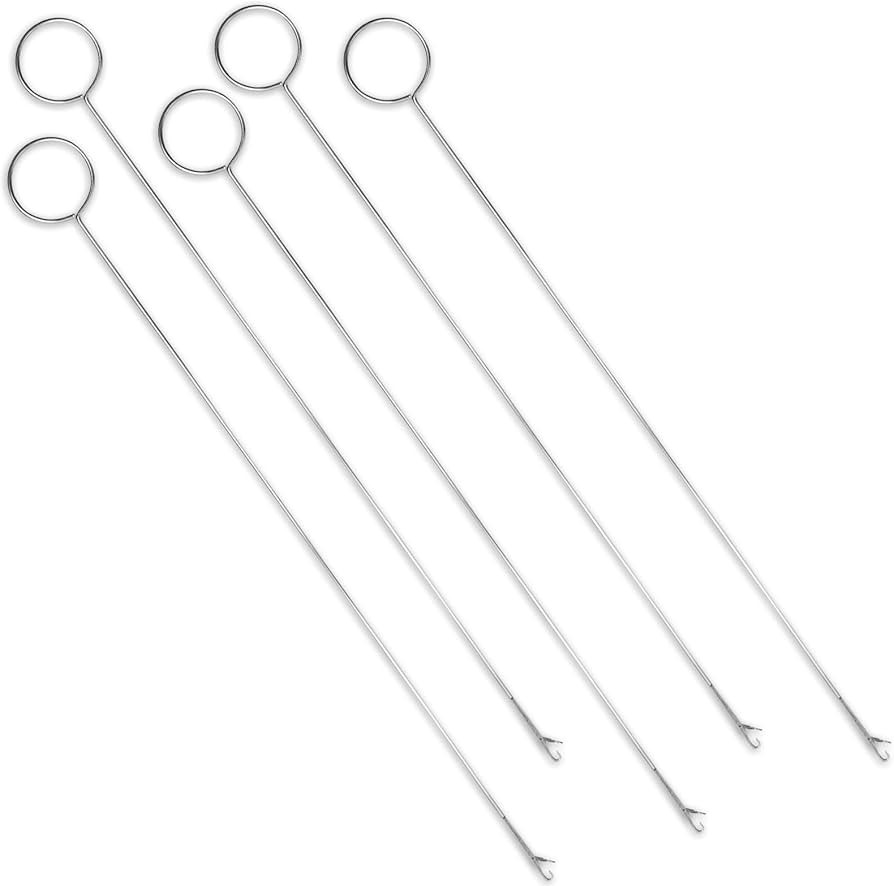 Haikole 10.4 Inch Loop Turner Tool for Silicone Beads 5PCS Loop Turners Sewing Tool,Sewing Loop T... | Amazon (US)