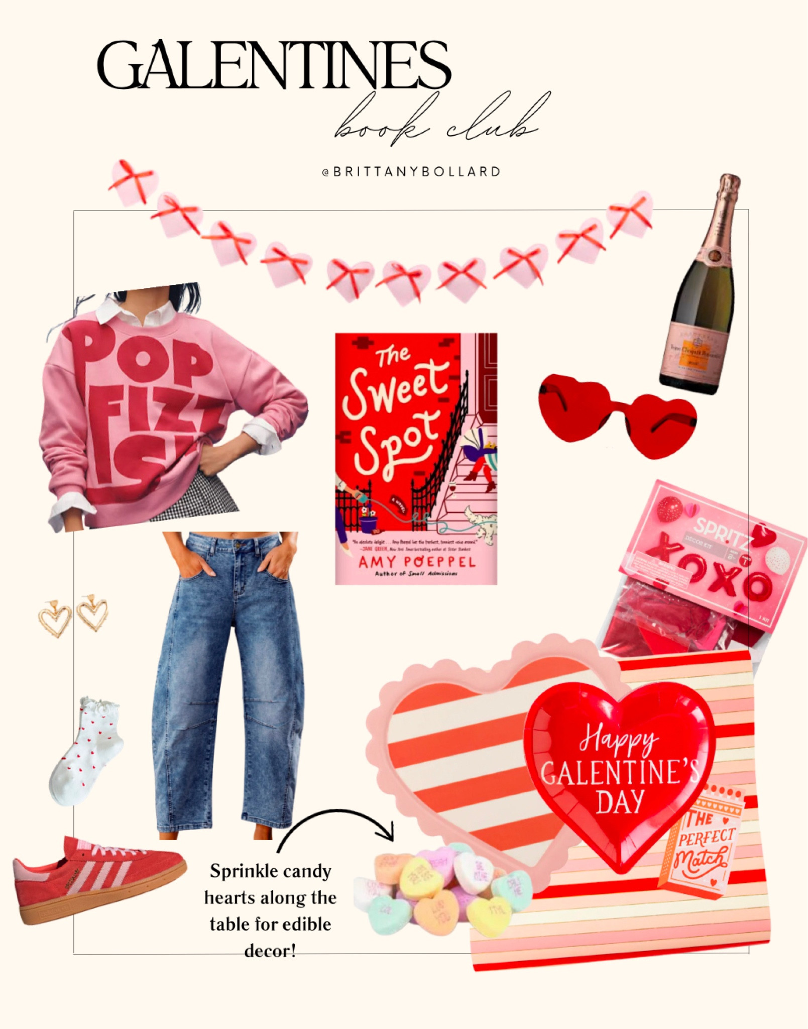 Galentines book club, coming right up. 📕 🐛 ♥️ 

#LTKParties #LTKSeasonal #LTKGiftGuide