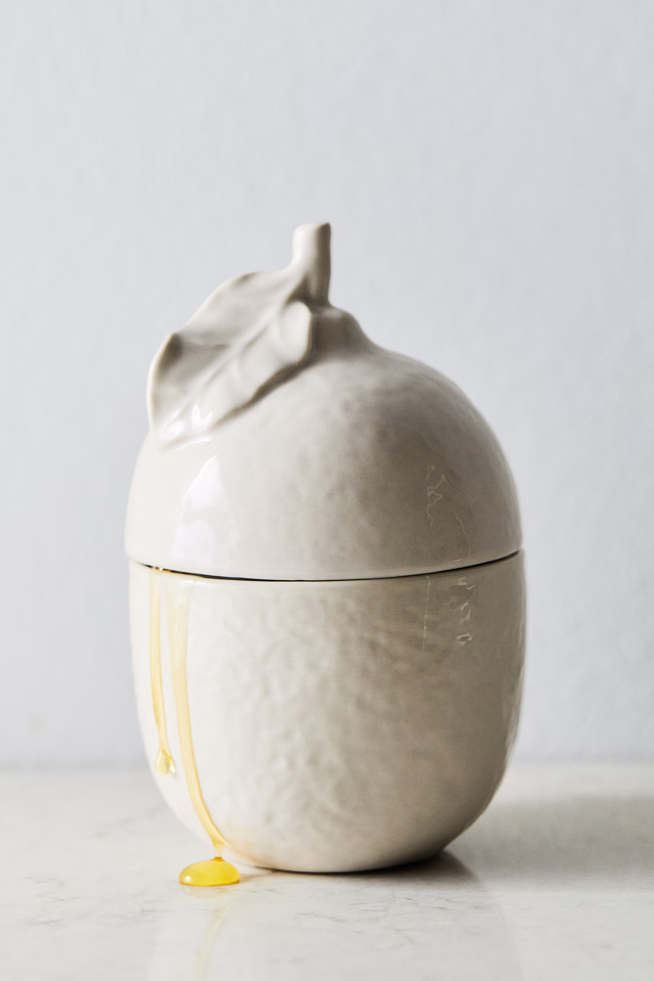 Lemon-shaped Stoneware Jar | H&M (US + CA)