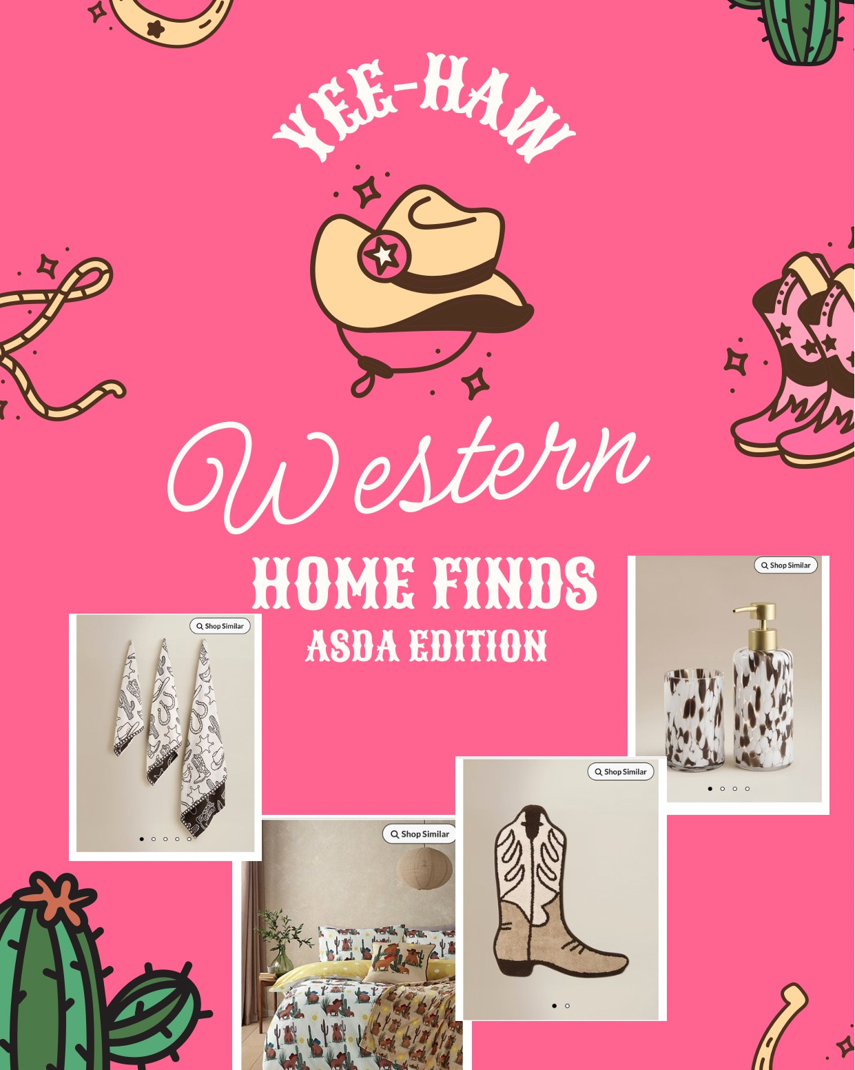 Western finds from Asda home 🤠🤎✨

#LTKhome