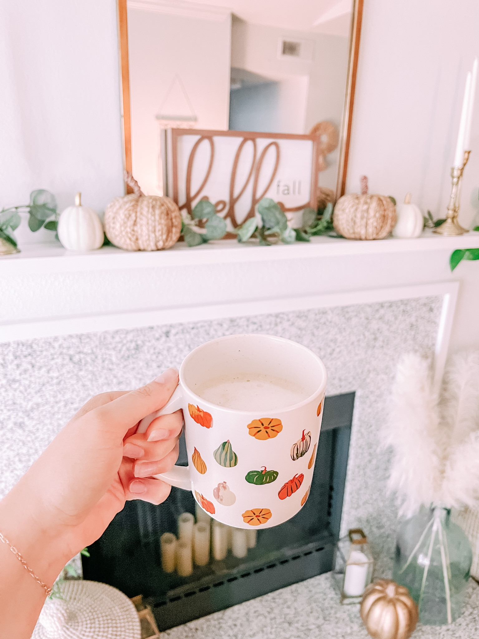 Fall home decor, Target home decor, pumpkin decor, fall decor, fall mug, apartment decor, fall mantle decor, boho fall decor

#LTKhome #LTKunder50 #LTKSeasonal