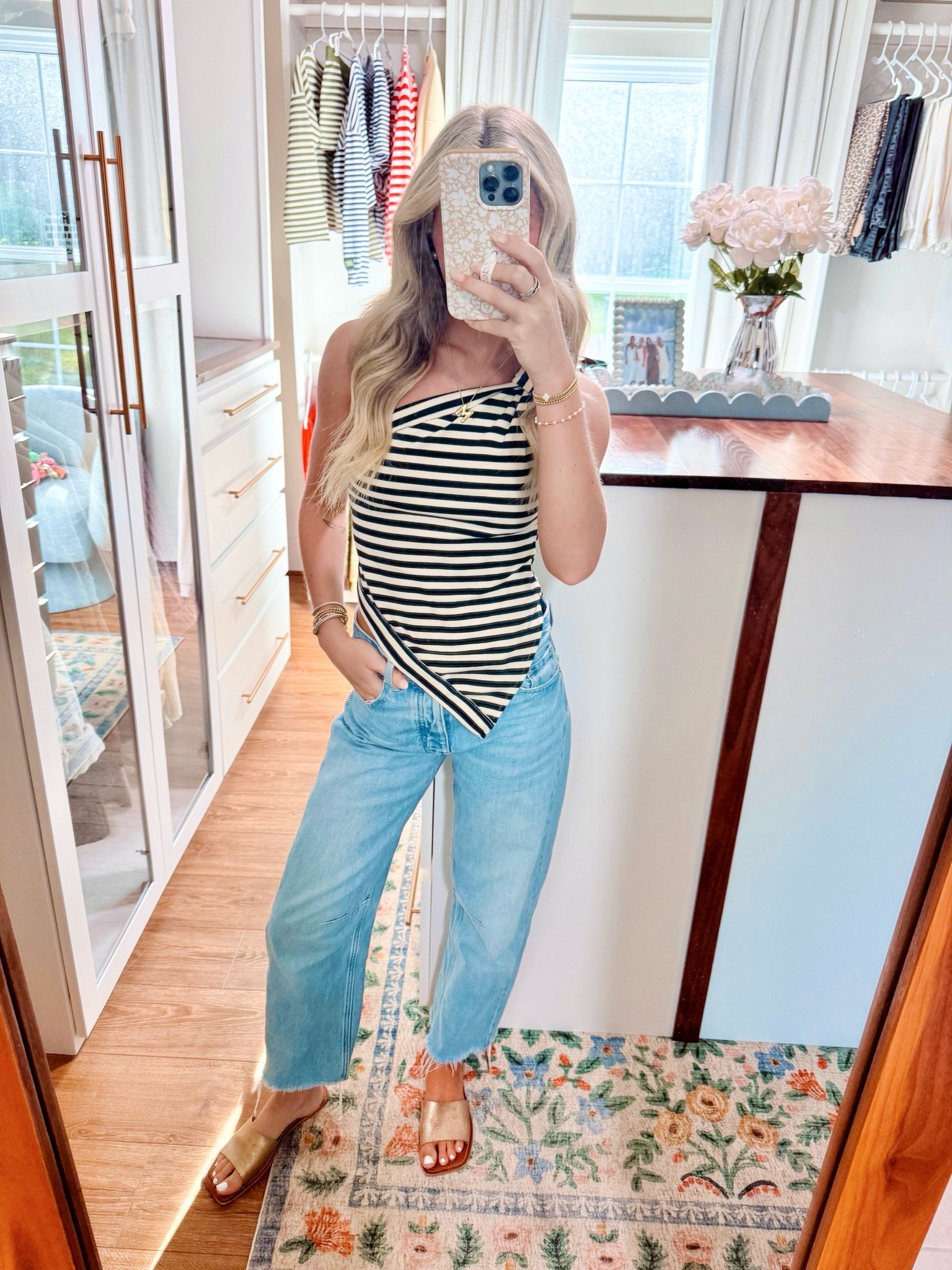 summer outfit inspo
• free people, madewell, gold sandals

#LTKootd