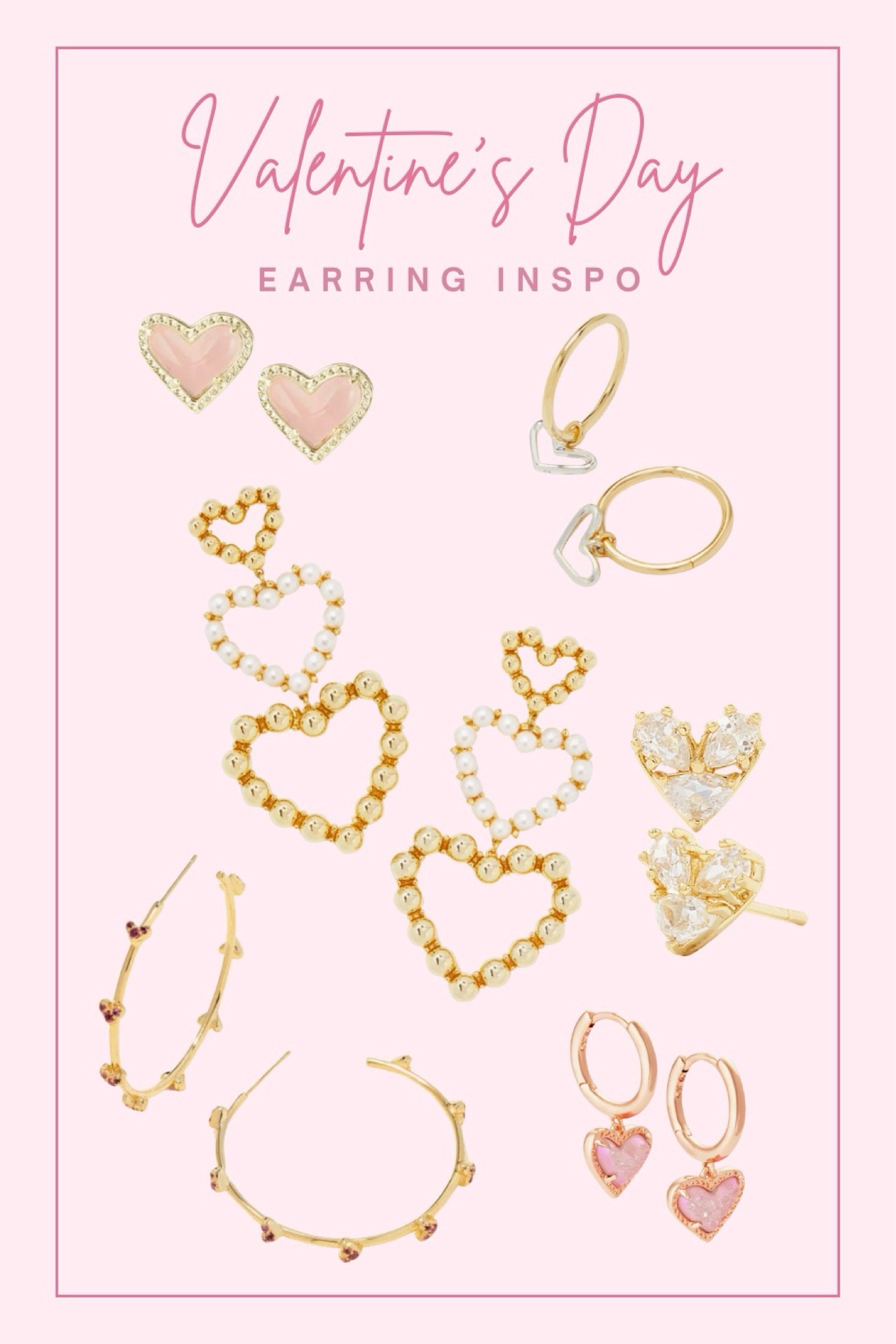 It’s almost Valentine’s Day!! Here is the perfect accessories for Valentine’s Day or Galentines Day. If you’re looking for a gift these are perfect as well!!

#love #valentines #vday #valentinesdaygift #valentinesday #beauty #jewelry #goldjewelry #style #trends #jewelrygram #jewelrygift #giftguide #valentinesgift #trending #styleinspo #valentinesinspo

#LTKstyletip #LTKGiftGuide #LTKsalealert