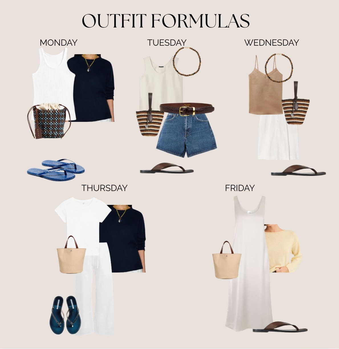 Week 31 of 2026 outfit formulas—effortless combinations designed to make getting dressed simple, confident, and stress-free for the week ahead.