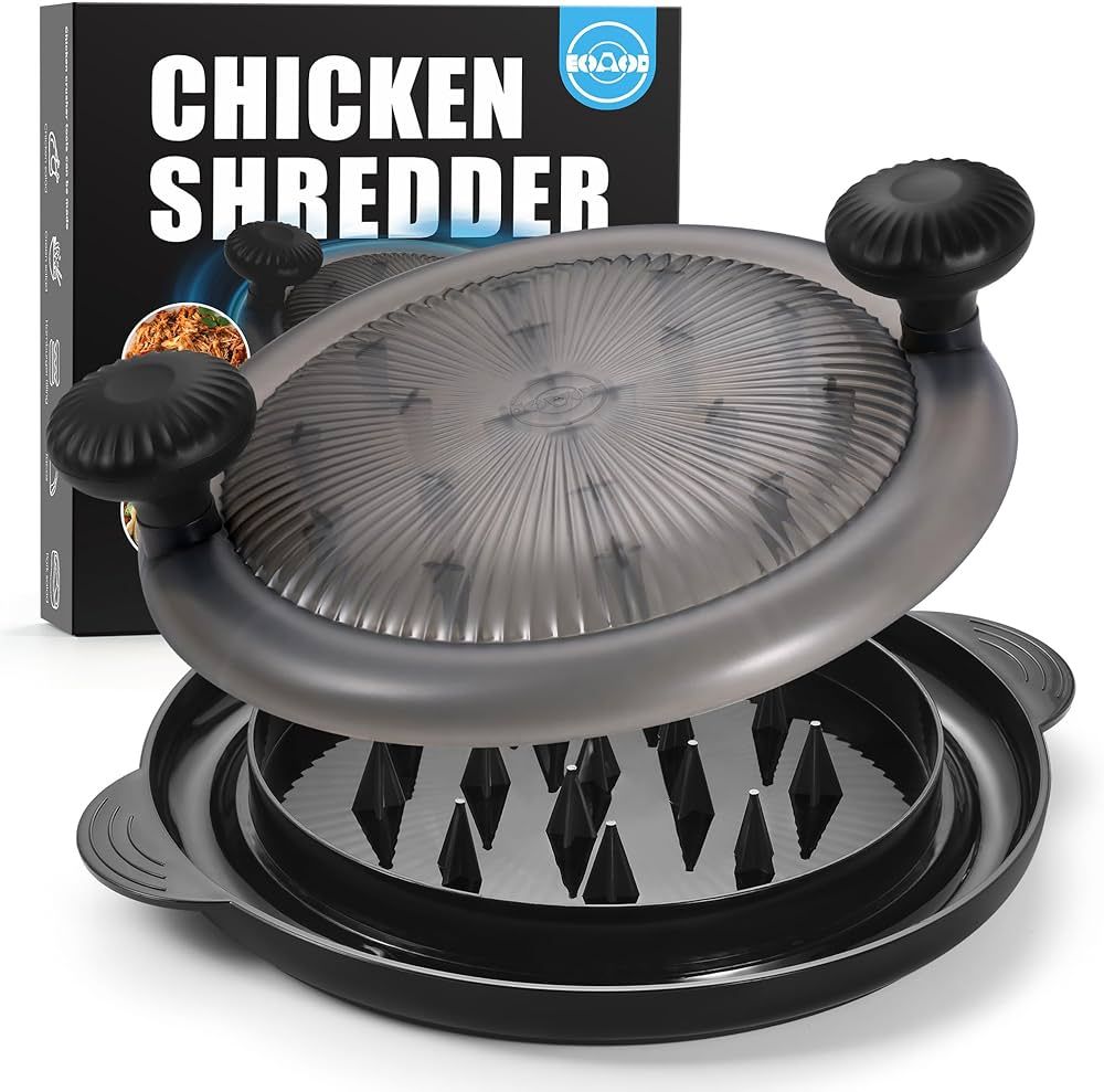 Eoaod Chicken Shredder 10.8 inch Longer Spikes Make Chicken Shredder Tool Twist More Effective, M... | Amazon (US)