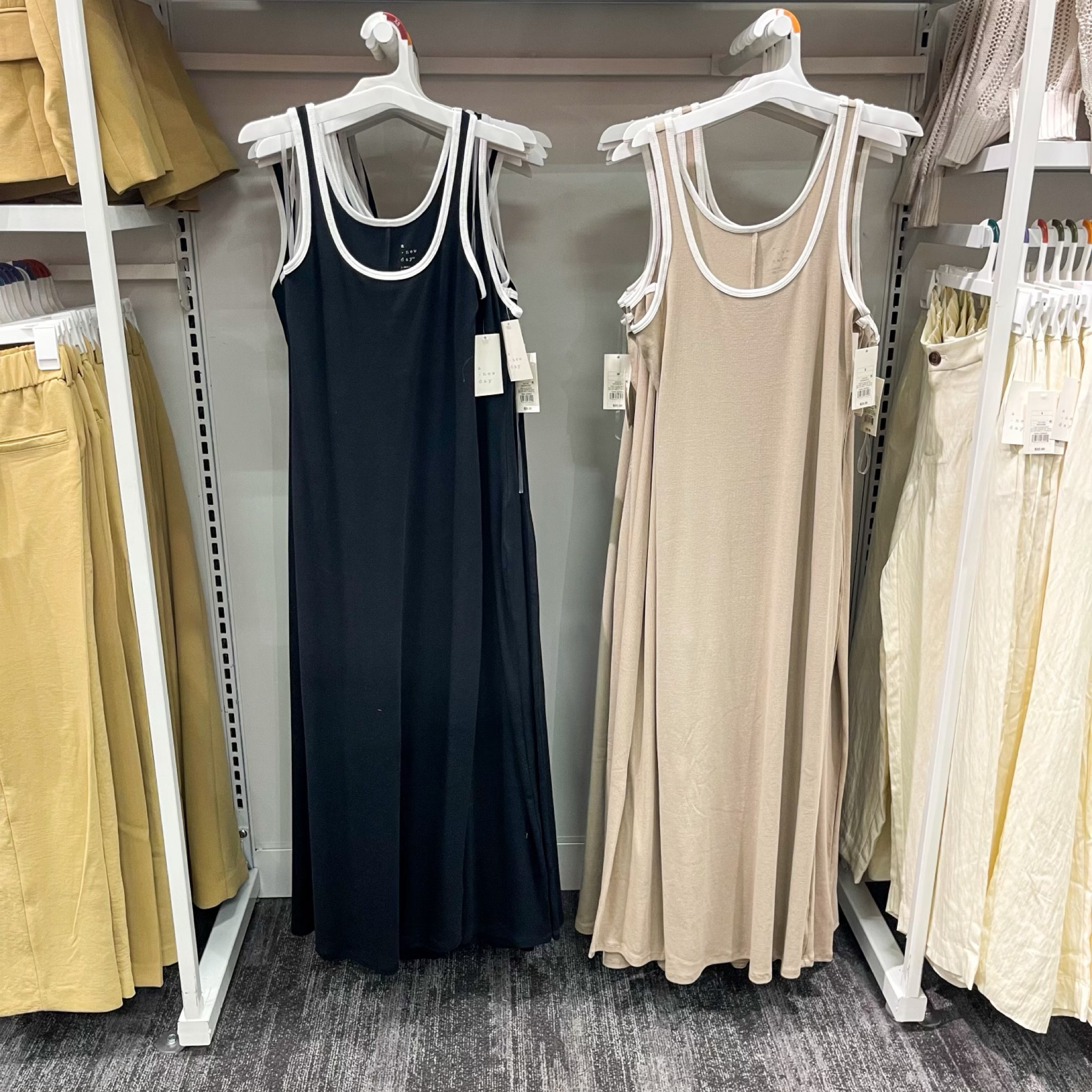 We’ve been seeing so many cute spring fashion pieces that I am SO ready for winter to be over so we can finally dress cute again 🤣 These dresses are from the A New Day line at 🎯and really cute to wear casual or dress up a bit. I really like the tan! 

#LTKSaleAlert #LTKSpringSale #LTKStyleTip