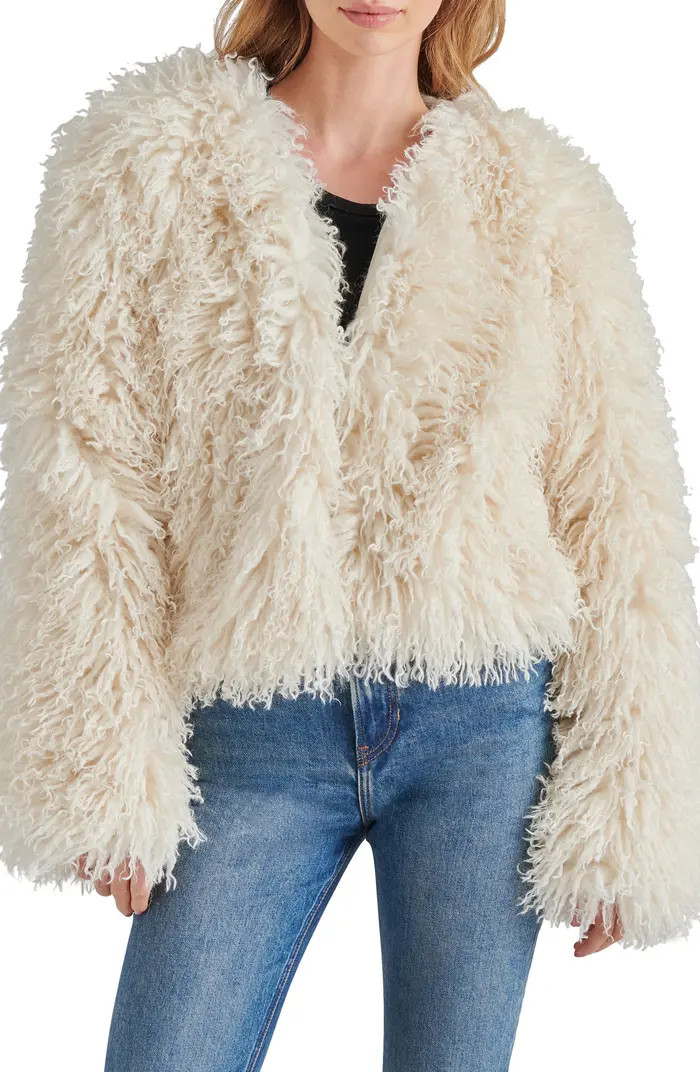 Steve Madden Leites Faux Fur Jacket | Nordstrom | Nordstrom