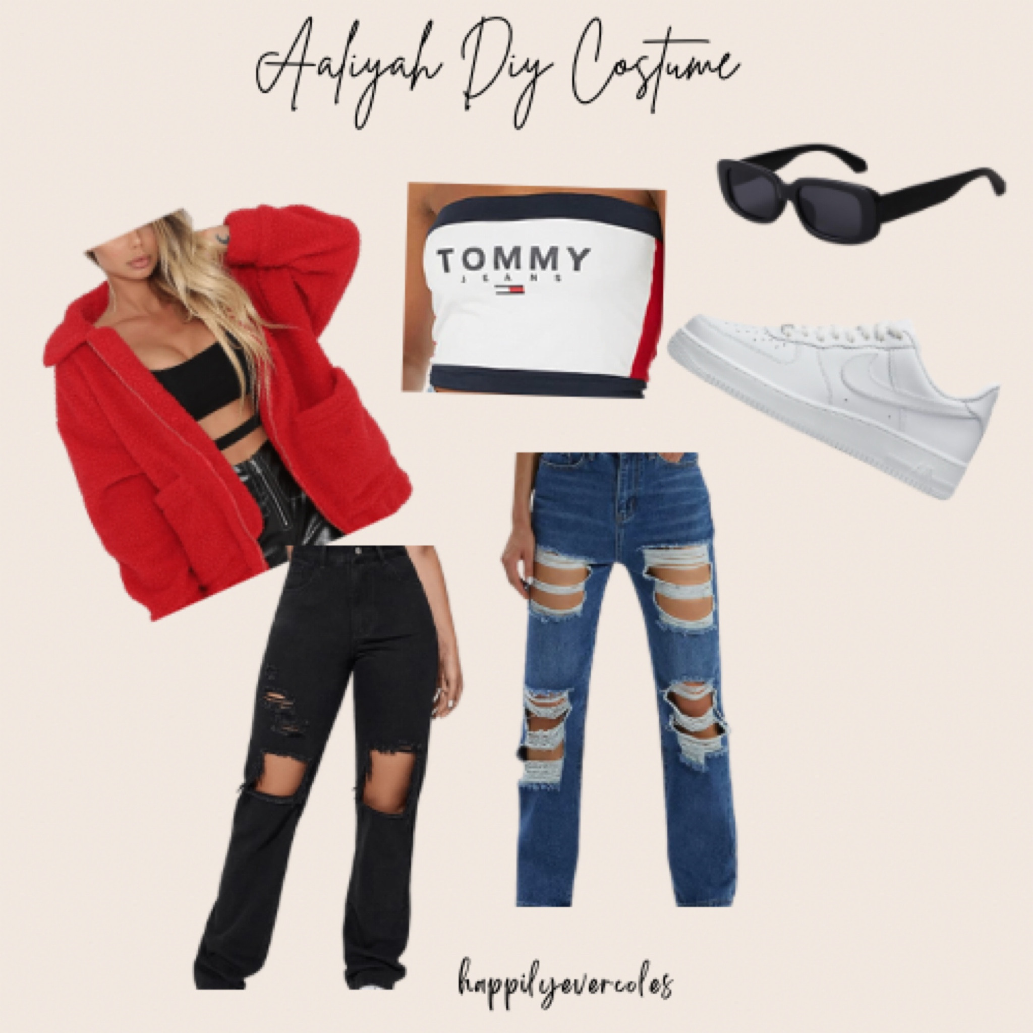 Aaliyah Diy Costume 

#halloween #costume #diy #aaliyah #hiphop #90’s 

#LTKHalloween #LTKstyletip