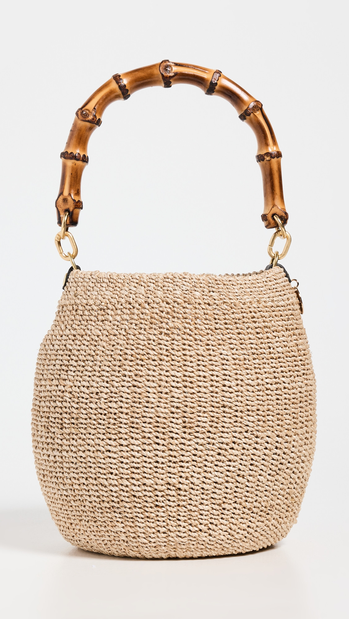 Clare V. Pot de Miel with Bamboo Handle Natural One Size | Shopbop