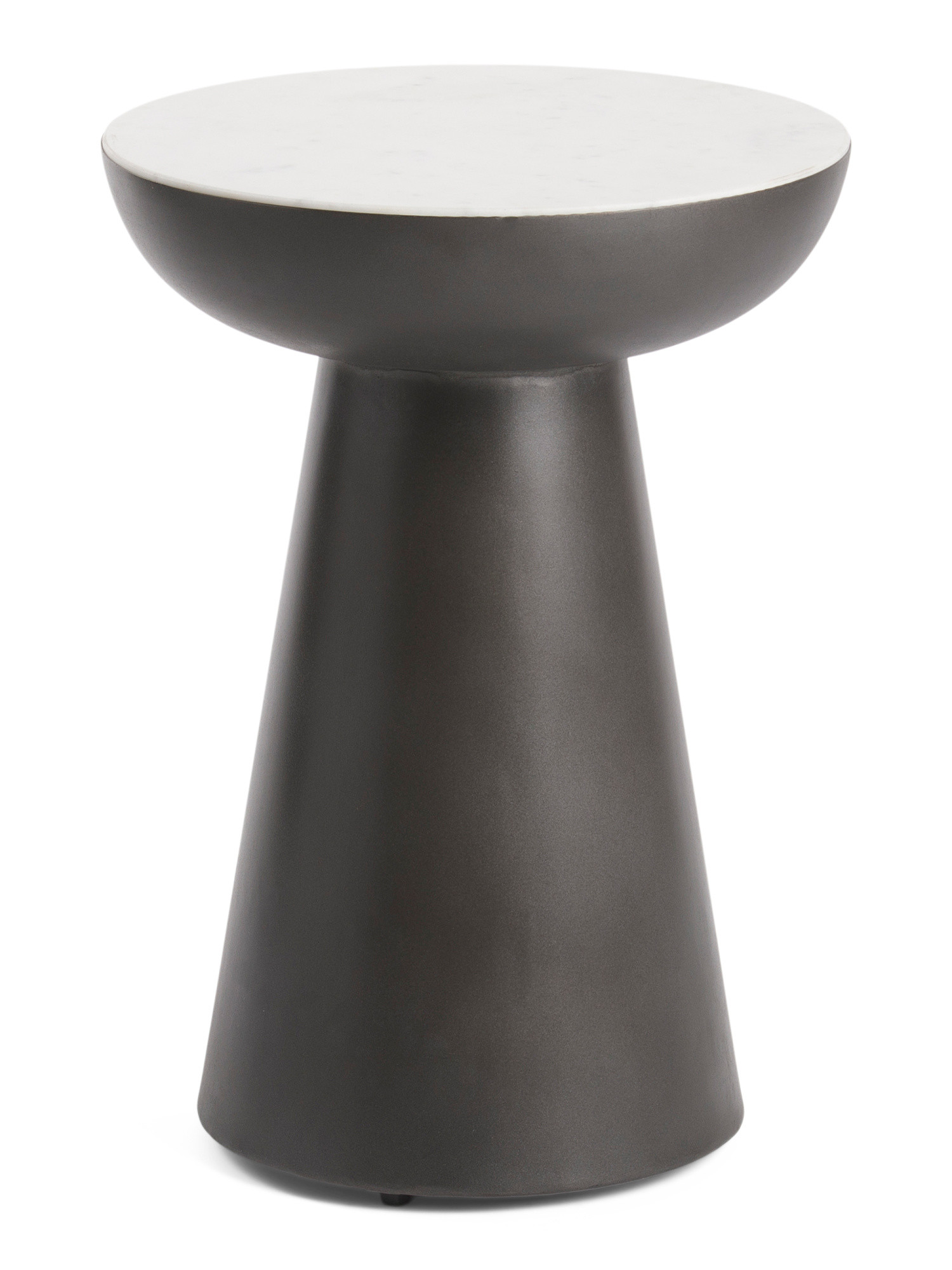 20in Marble Top And Iron Side Table | Furniture & Lighting | Marshalls | Marshalls