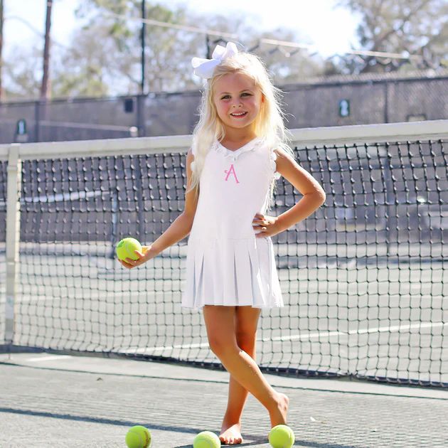 White Ruffle Tennis Dress | Classic Whimsy