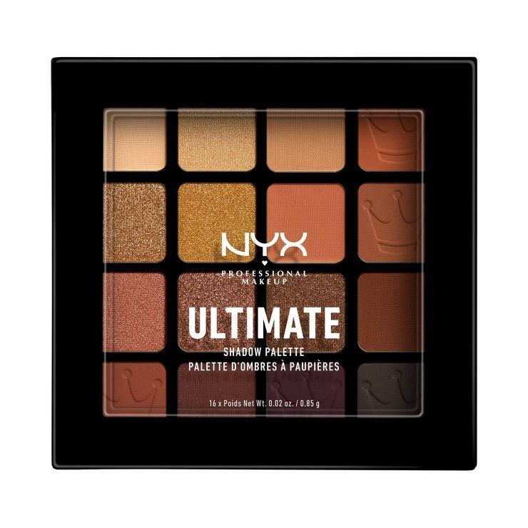 NYX Professional Makeup Ultimate Eyeshadow Palette - 0.02oz | Target