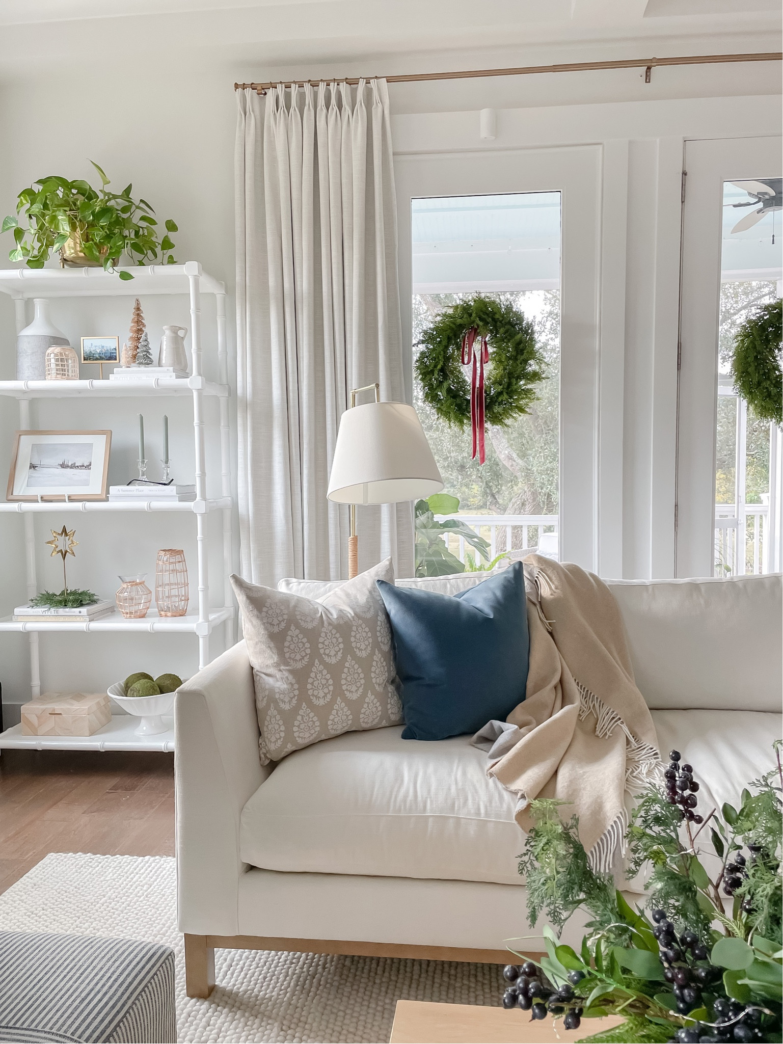 Two pages curtains Amazon curtains holiday shelf styling

#LTKHoliday 

#LTKhome