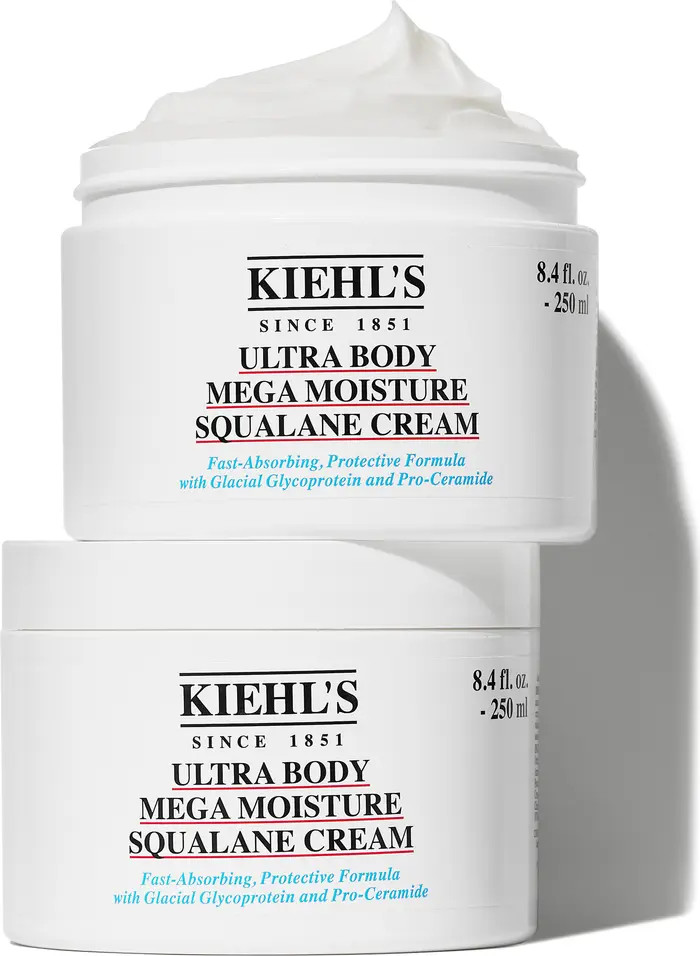 Kiehl's Since 1851 Ultra Body Mega Moisture Squalane Cream Duo $98 Value | Nordstrom | Nordstrom