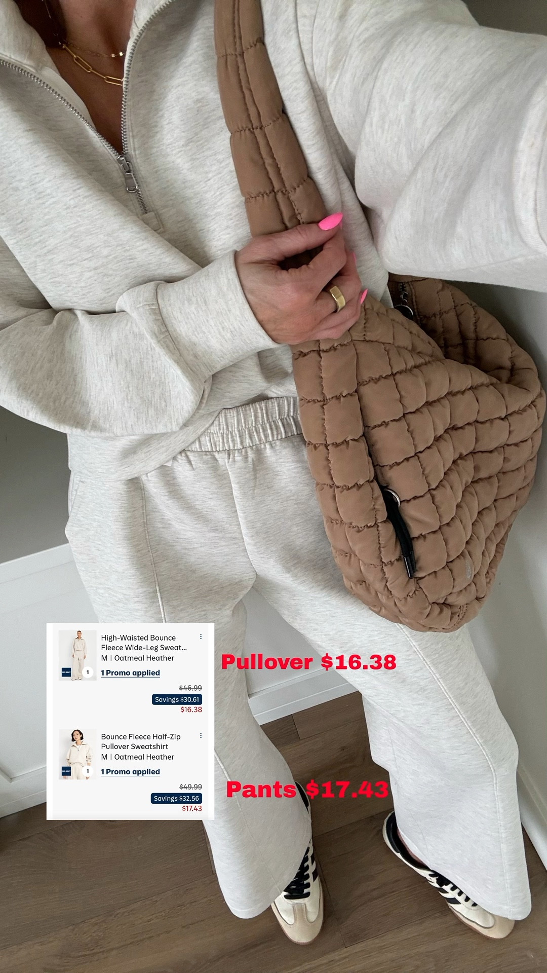 This bouncy soft fabric reminds me of the designer athleisure ones — no exaggeration! Through tomorrow, 3/8 use code SUPER + 40% off. I’m seeing the pullover for as little as $17.43, and pays for $16.38.
I’m wearing my true size medium and the quarters at pullover and decided to do petite medium for the pants for a crop to look. You could size down if you’re in between sizes. Note if you want a full length, the tall is actually really long.👏🏽 if you’re over 5’8"

#LTKSaleAlert #LTKOver40 #LTKSpringSale