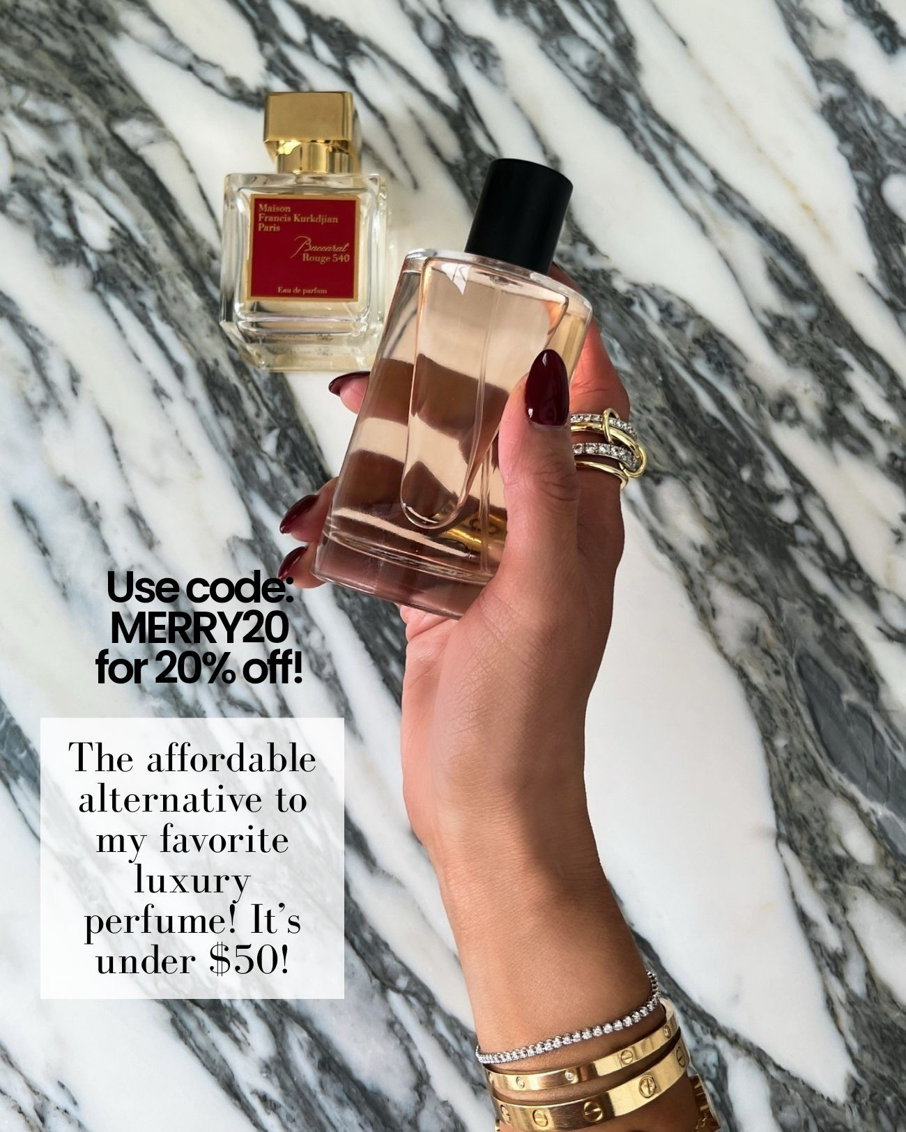 Best perfume under $50 on sale - great holiday gift for her and smells just like baccarat rouge 540


#LTKSaleAlert #LTKFindsUnder50 #LTKGiftGuide