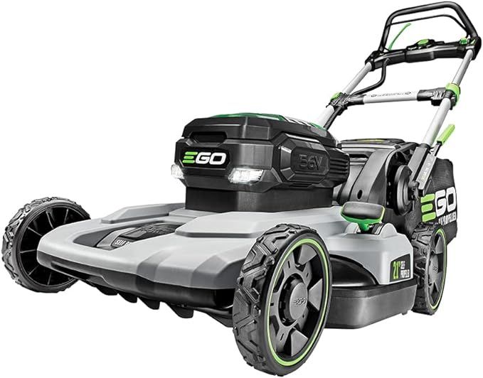 EGO Power+ LM2142SP 21-Inch 56-Volt Lithium-Ion Cordless Electric Dual-Port Walk Behind Self Prop... | Amazon (US)