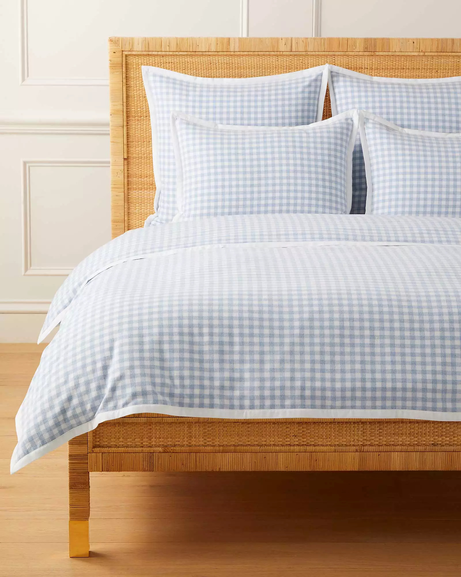 Belvedere  Flannel Duvet Cover | Serena and Lily