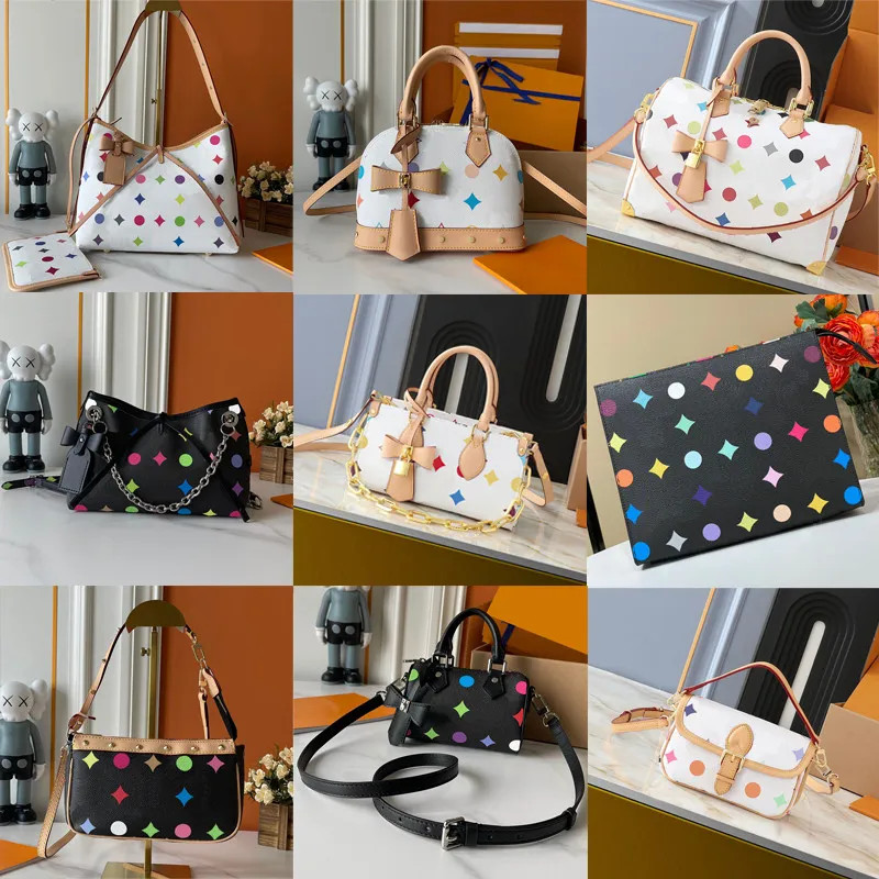 Designer Shoulder Handbags Leather Composite Bag: Colorful Women's Tote, Fashionable Beach Clutch... | DHGate
