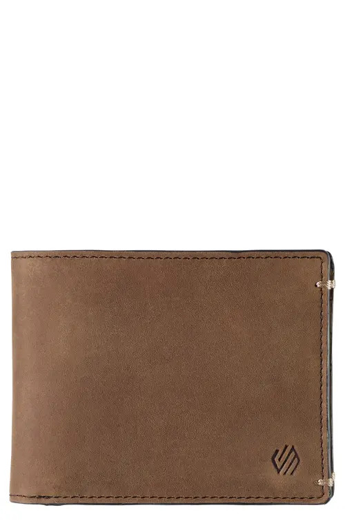 Johnston & Murphy Jackson Leather Bifold Wallet in Tan Oiled at Nordstrom | Nordstrom