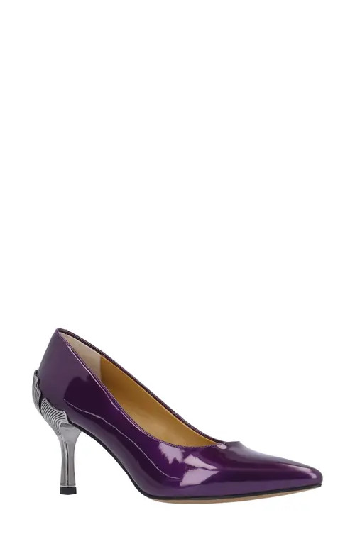J. Reneé Tacy Pointed Toe Pump in Purple at Nordstrom, Size 10 | Nordstrom