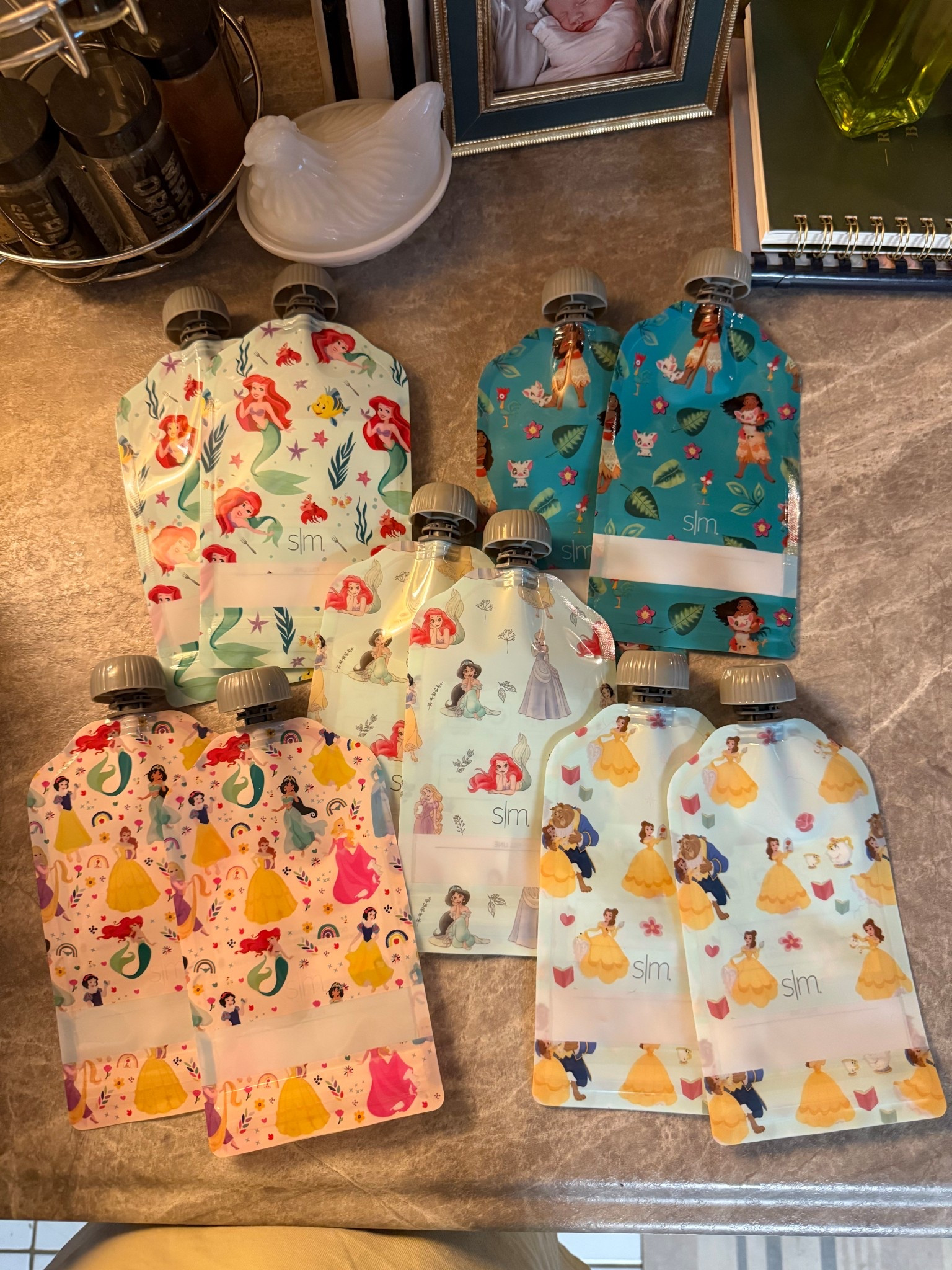 reusable food pouches! one of the best Amazon finds I have come across in a while! 

#LTKKids #LTKBaby