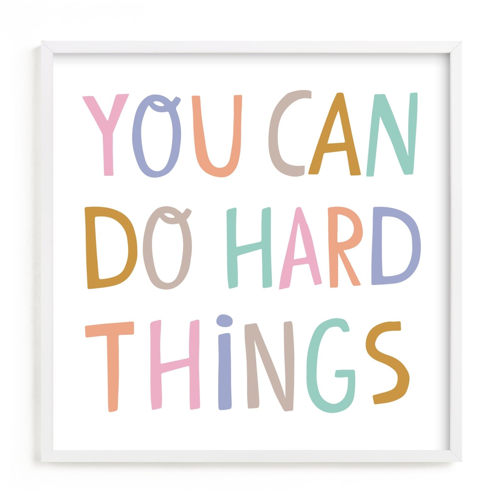 "You can" - Graphic Limited Edition Art Print by Nadia Hassan. | Minted