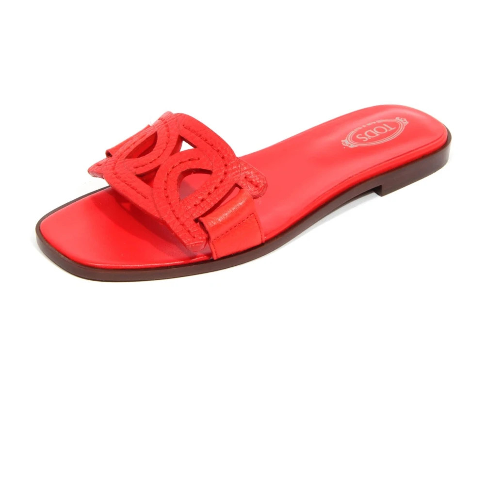Leder Slide Sandale Made in Italy | Tod's | Sandalen | Miinto | Miinto DE