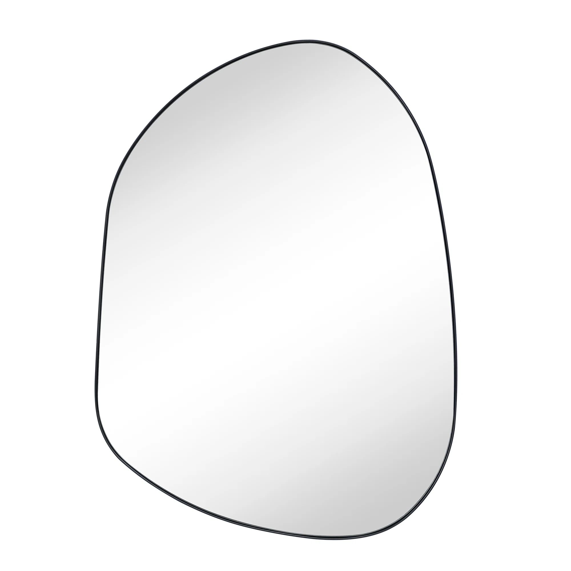 Bertlinde asymmetrical wall mirror irregular shaped mirror for living room, bathroom or entry | Wayfair North America