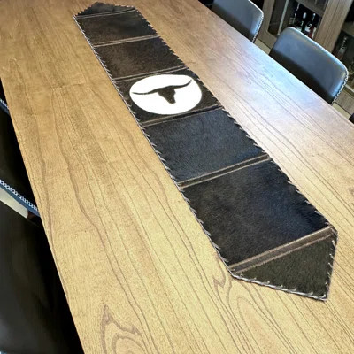 Longhorn Cowhide Table Runner | Wayfair North America